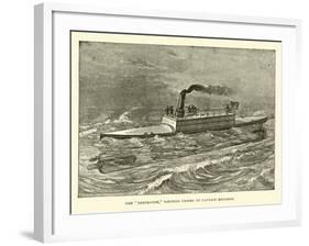 The "Destroyer", Torpedo Vessel of Captain Ericsson-null-Framed Giclee Print