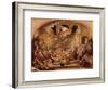 The Destroying Angel and Daemons of Evil Interrupting the Orgies of the Vicious and Intemperate-William Etty-Framed Giclee Print
