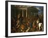 The Destruction and the Sack of the Temple of Jerusalem, 1625-26-Nicolas Poussin-Framed Giclee Print