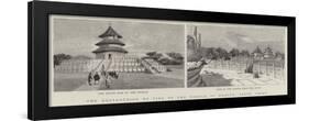 The Destruction by Fire of the Temple of Heaven, Pekin, China-null-Framed Premium Giclee Print