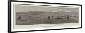 The Destruction of a Lighthouse in Belfast Lough-null-Framed Premium Giclee Print
