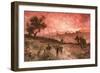 The Destruction of Jerusalem by Nebuzar-Adan-William Brassey Hole-Framed Giclee Print