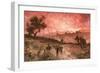 The Destruction of Jerusalem by Nebuzar-Adan-William Brassey Hole-Framed Giclee Print