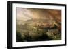 The Destruction of Jerusalem in 70 AD-David Roberts-Framed Giclee Print