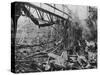 The Destruction of Renault's Billancourt Factory, Paris, France, WWII, C1939-C1945-null-Stretched Canvas