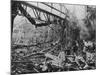 The Destruction of Renault's Billancourt Factory, Paris, France, WWII, C1939-C1945-null-Mounted Photographic Print