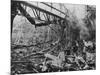The Destruction of Renault's Billancourt Factory, Paris, France, WWII, C1939-C1945-null-Mounted Photographic Print