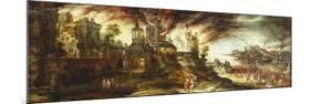 The Destruction of Sodom and Gomorrah-Kerstiaen De Keuninck-Mounted Giclee Print