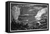 The Destruction of the Caroline, 1837-null-Framed Stretched Canvas