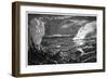 The Destruction of the Caroline, 1837-null-Framed Giclee Print