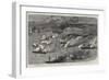 The Destruction of the Foochow Arsenal and Chinese Fleet by the French Squadron under Admiral Courb-Joseph Nash-Framed Giclee Print