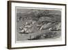 The Destruction of the Foochow Arsenal and Chinese Fleet by the French Squadron under Admiral Courb-Joseph Nash-Framed Giclee Print