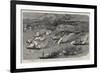 The Destruction of the Foochow Arsenal and Chinese Fleet by the French Squadron under Admiral Courb-Joseph Nash-Framed Giclee Print