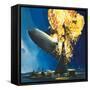 The Destruction of the Hindenburg-null-Framed Stretched Canvas
