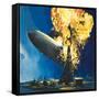 The Destruction of the Hindenburg-null-Framed Stretched Canvas