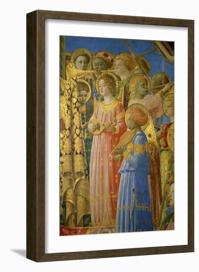 The, Detail Coronation of the Virgin-Fra Angelico-Framed Giclee Print