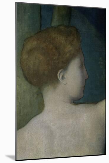 The, Detail Imagination-Pierre Puvis de Chavannes-Mounted Giclee Print