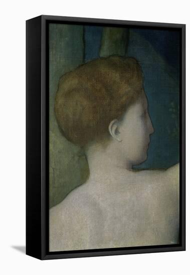 The, Detail Imagination-Pierre Puvis de Chavannes-Framed Stretched Canvas