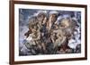 The, Detail Last Judgement-Michelangelo Buonarroti-Framed Giclee Print