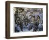 The, Detail Last Judgement-Michelangelo Buonarroti-Framed Giclee Print