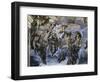 The, Detail Last Judgement-Michelangelo Buonarroti-Framed Giclee Print