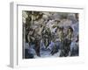 The, Detail Last Judgement-Michelangelo Buonarroti-Framed Giclee Print