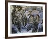 The, Detail Last Judgement-Michelangelo Buonarroti-Framed Giclee Print