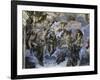 The, Detail Last Judgement-Michelangelo Buonarroti-Framed Giclee Print