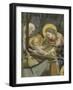 The, Detail Nativity-Giotto di Bondone-Framed Giclee Print