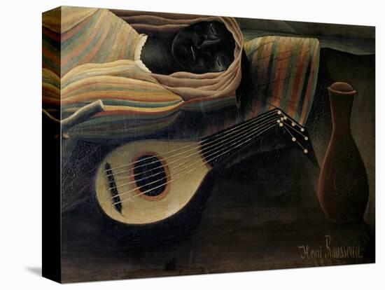 The, Detail Sleeping Gypsy-Henri Rousseau-Stretched Canvas