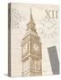 The Details of Big Ben-Morgan Yamada-Stretched Canvas