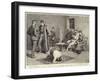 The Detention of Mr Robert Barr at Seleucia, the Scene in the Customs House-Frank Dadd-Framed Giclee Print