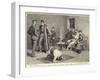 The Detention of Mr Robert Barr at Seleucia, the Scene in the Customs House-Frank Dadd-Framed Giclee Print