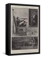 The Development in the Construction of Submarines-Paul Frenzeny-Framed Stretched Canvas