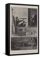 The Development in the Construction of Submarines-Paul Frenzeny-Framed Stretched Canvas