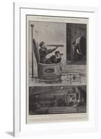 The Development in the Construction of Submarines-Paul Frenzeny-Framed Giclee Print