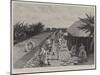 The Development of British East Africa, Native Volunteers Building a Fort at Machakos-Joseph Nash-Mounted Giclee Print