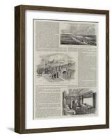 The Development of Railways in England-null-Framed Giclee Print