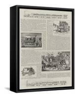 The Development of Railways in England-null-Framed Stretched Canvas