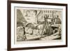 The Device Invented by Nicola Zabaglia in 1748 for Lifting the Obelisk in the Campus Martius-G. Balzar-Framed Giclee Print