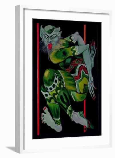 The Devil, after Bakst (Part I), 1992-Laila Shawa-Framed Giclee Print