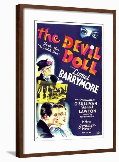 THE DEVIL DOLL-null-Framed Art Print