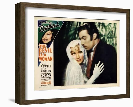 The Devil is a Woman, 1935-null-Framed Art Print