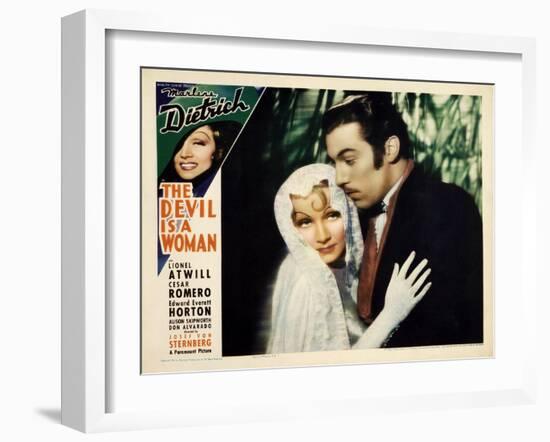 The Devil is a Woman, 1935-null-Framed Art Print