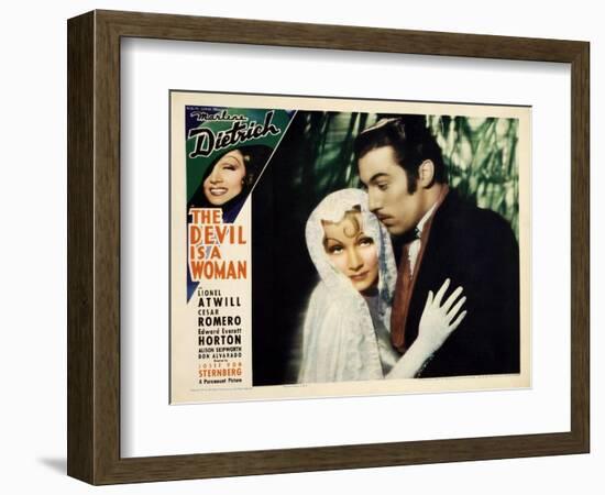 The Devil is a Woman, 1935-null-Framed Art Print