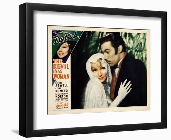 The Devil is a Woman, 1935-null-Framed Art Print