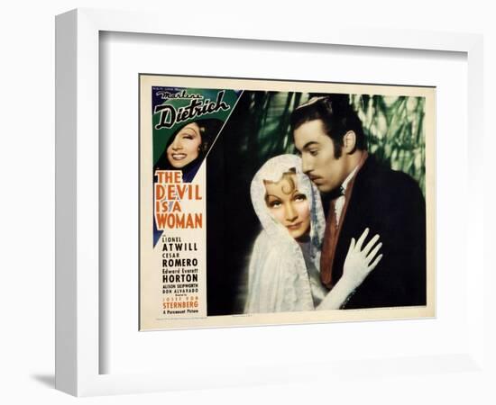 The Devil is a Woman, 1935-null-Framed Art Print