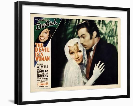 The Devil is a Woman, 1935-null-Framed Art Print