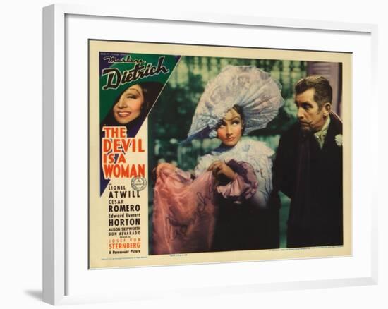 The Devil is a Woman, 1935-null-Framed Art Print