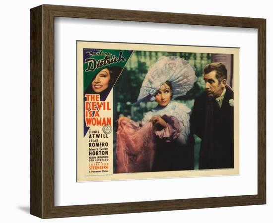 The Devil is a Woman, 1935-null-Framed Art Print